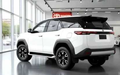Xem trước diện mạo của Toyota Fortuner thế hệ mới, hứa hẹn 'lột xác' toàn diện